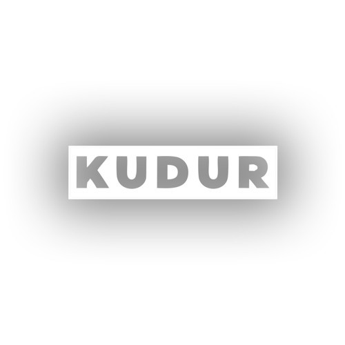 Kudur Araba Sticker 17x17 Cm Beyaz