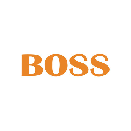 Boss Araba Sticker 17x17 Cm Turuncu