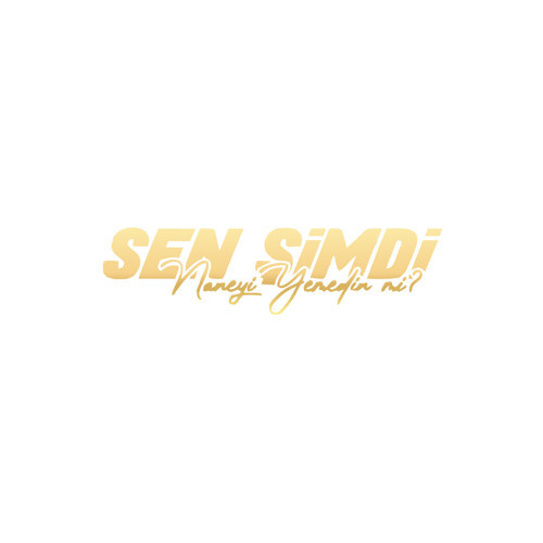 Sen Şimdi Naneyi Yemedin mi? Araba Sticker 17x17 Cm Gold