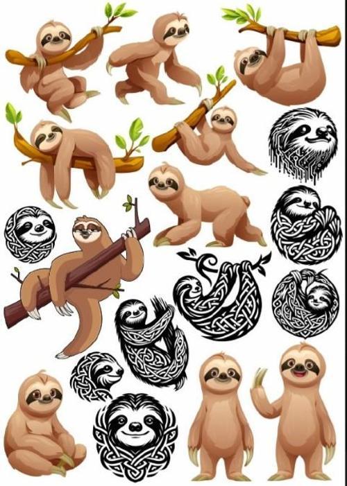 Tembel Hahyvan Sticker SEt