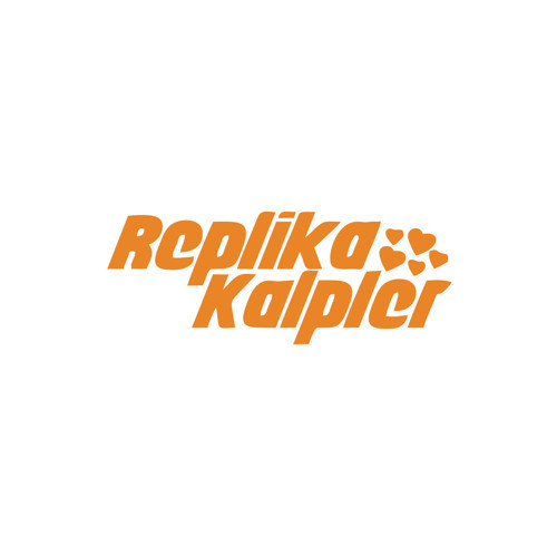 Replika Kalpler Araba Sticker 17x17 Cm Turuncu