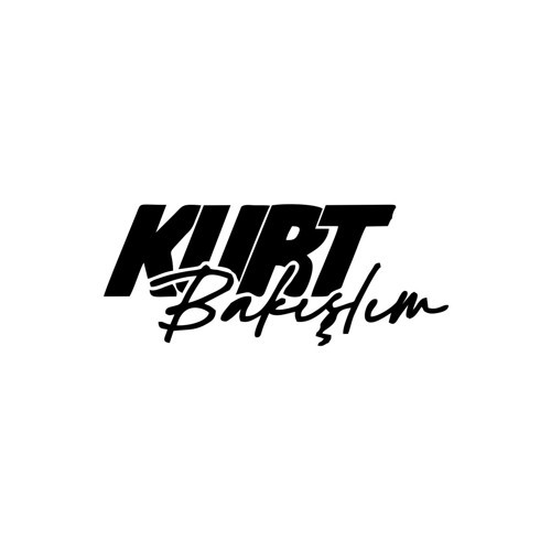 Kurt Bakışlım Araba Sticker 17x17 Cm Siyah