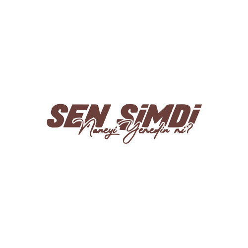 Sen Şimdi Naneyi Yemedin mi? Araba Sticker 17x17 Cm Kahverengi