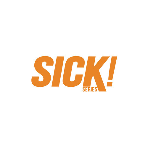 Sick Series Araba Sticker 17x17 Cm Turuncu
