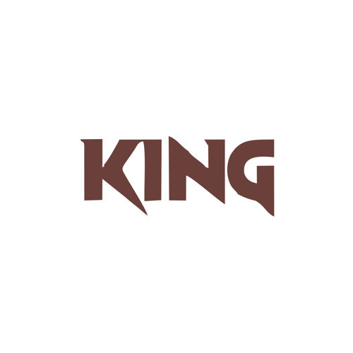 King Araba Sticker 17x17 Cm Kahverengi