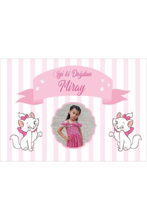 Kediler Doğum Günü Afişi 35X50 cm