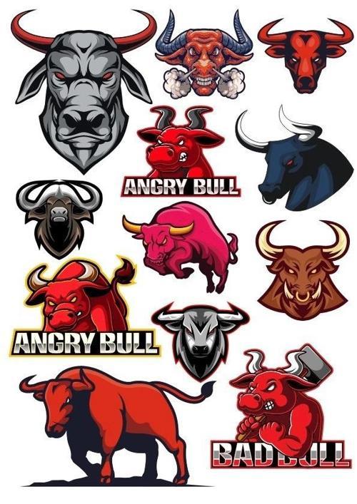 Boğa Sticker Set-9 16 Parça Telefon, Tablet, Defter, Laptop Sticker