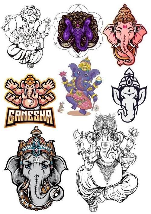 Fil Sticker Set-2 8 Parça Telefon, Tablet, Defter, Laptop Sticker