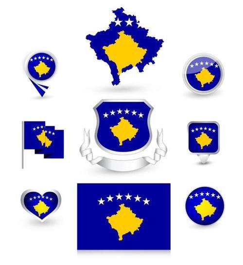 Kosova Sticker Set