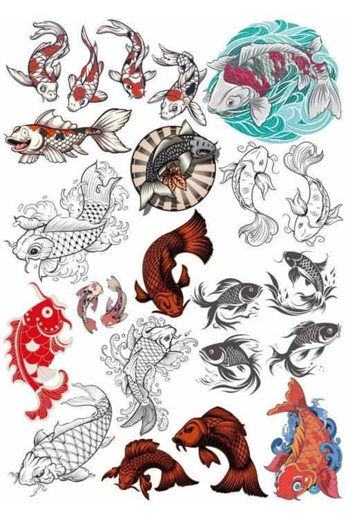 Balık Sticker Set 3