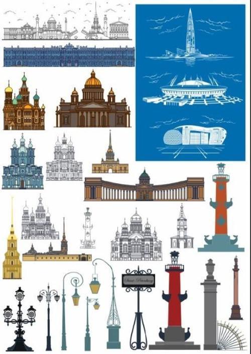 Bina Işıkları Sticker Set