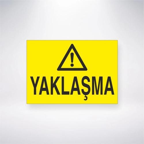 Yaklaşma Sticker 20X28 Cm