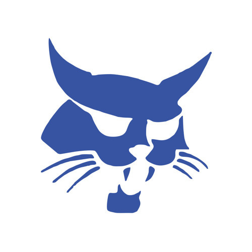 Samuray Kedi Araba Sticker 17x17 Cm Mavi