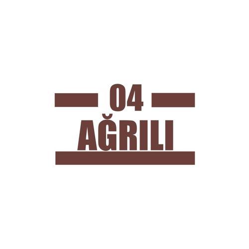 04 Ağrılı Araba Sticker 17x17 Cm Kahverengi