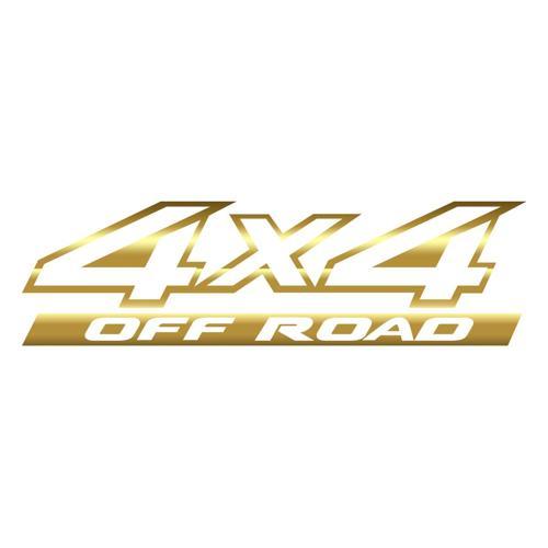 4x4 Ofroad Sticker 17x17 Cm Gold