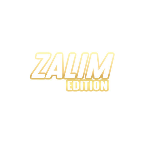 Zalim Edition Araba Sticker 17x17 Cm Gold