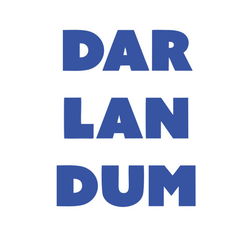 Darlandum Araba Sticker 17x17 Cm Mavi