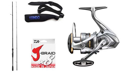 Ryuji Sky Force 2.74m 10-50gr & Shimano Sedona 3000 FJ Spin Seti