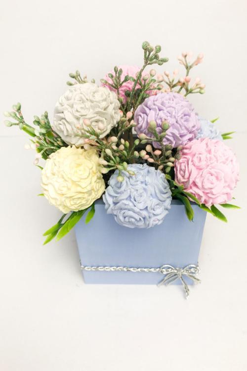 Gökkuşağım Kokulu Taş Aranjmanı