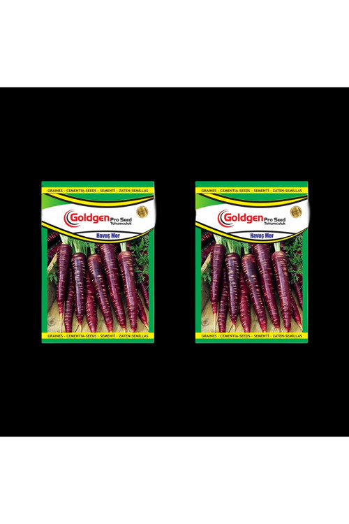Mor Havuç Tohumu 2 Paket