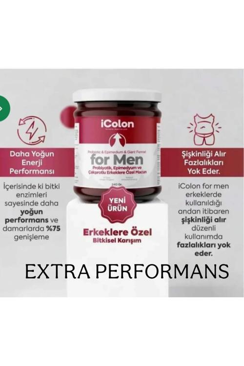 İ Colan For Men Ginsengli Bitkisel Karışımlı Macun 240 Gr