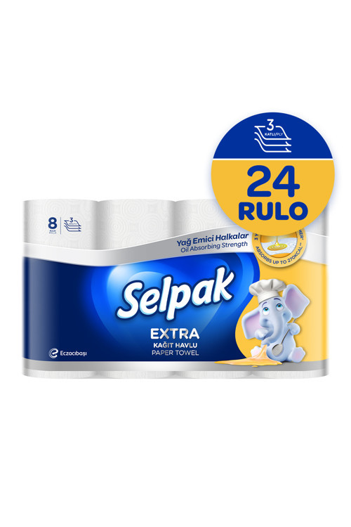 ® Extra Yağ Emici Havlu 24'lü