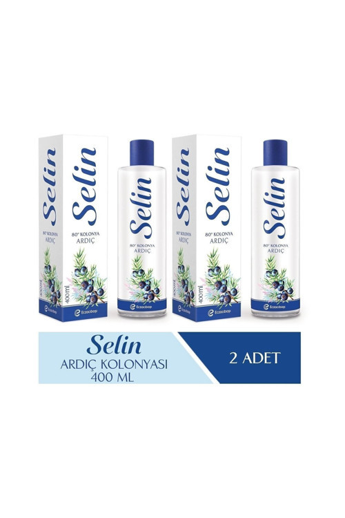 Parfümlü Kolonya Ardıç 400 ml 2'li Set