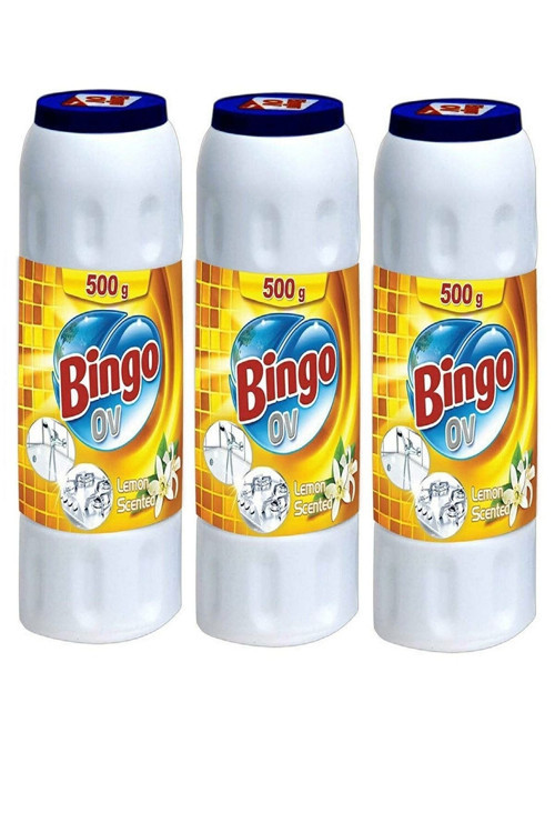 Ovma Mekanik Temizleme Tozu Limon 500g X3 Adet
