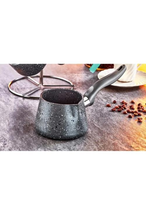 Granit 3 Lü Cezve Takımı (Gri )