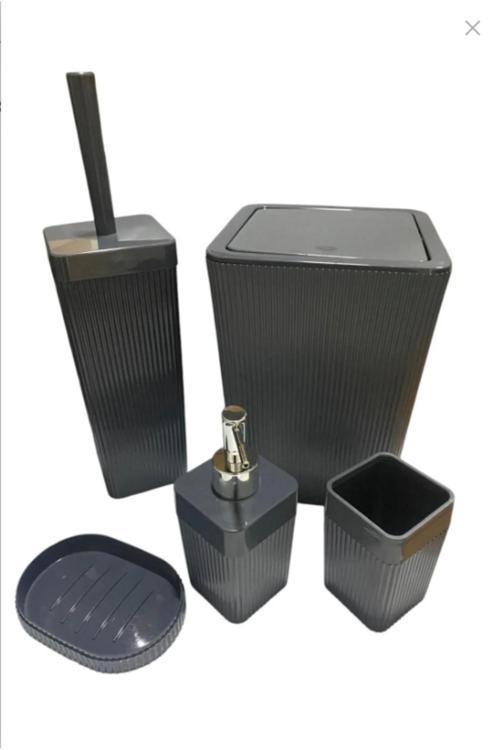 Lüks Banyo Seti 5'Li