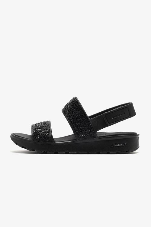 Arch Fit Footsteps 111531-BBK Siyah Kadın Sandalet