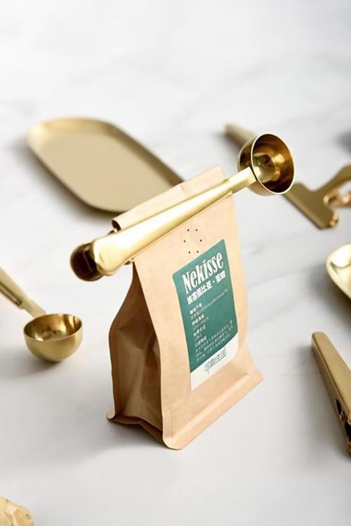 Gold Paslanmaz Çelik Mandallı Ölçü Kaşığı 15 ml