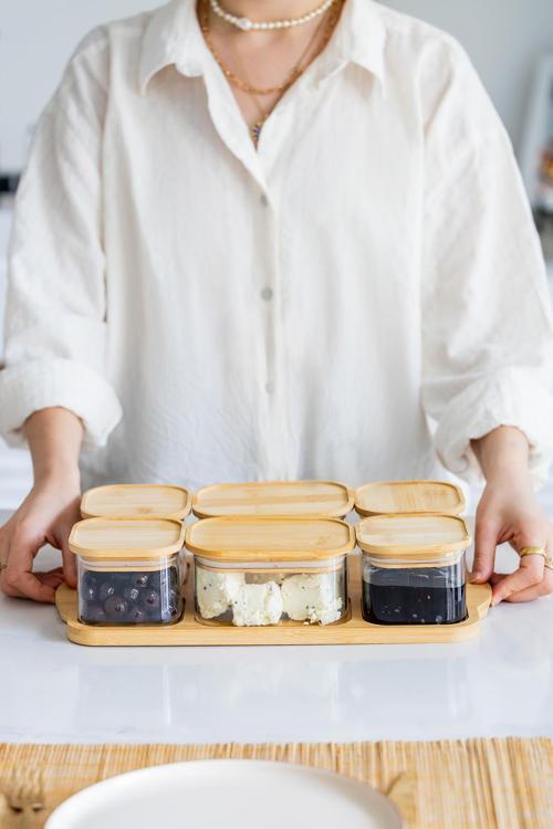 Cam Kahvaltılık Seti 13 Parça