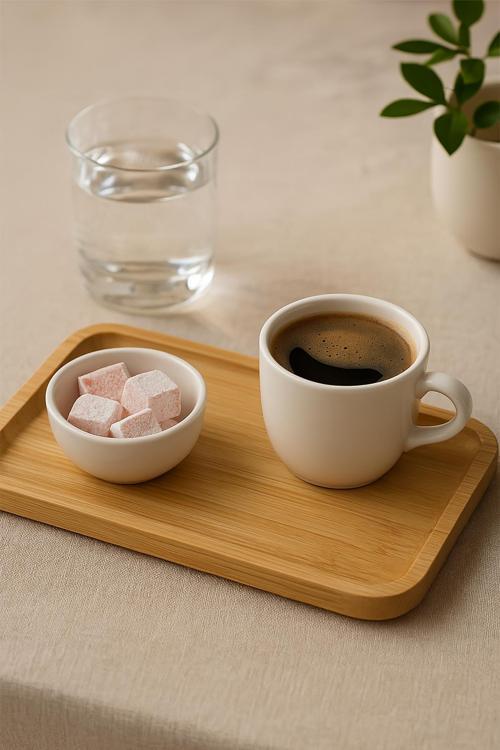 Dikdörtgen Bambu Sunumluk 14x24 cm