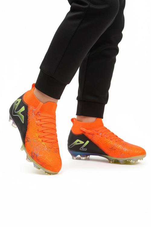 Turuncu Siyah Bilekten Çoraplı Unisex Krampon GK-252-153 G