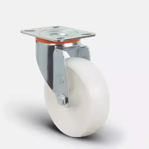 Em01Zkz125 Döner Tablalı Sarhoş Poliamid Tekerlek Çap:125 160 kg Taşır