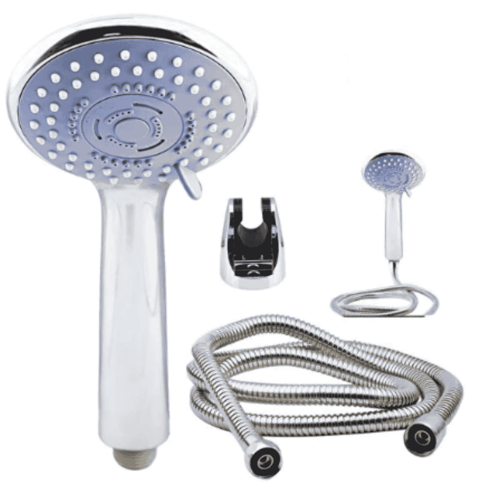 Duş  Takım set  Duş  Başlık  Duş Hortum  Masfal Çelik  Hortum  360 Dönen  paslanmaz çelik 2 metre