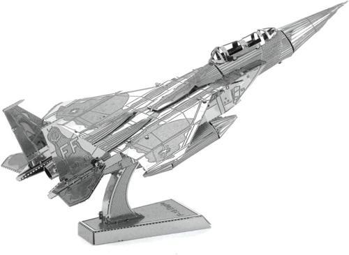 3D Metal Maket Bulmaca Puzzle F15 Figther modeli kitleri 14+ Yaş