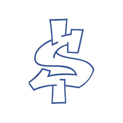 Dolar Sticker 17x17 Cm Mavi