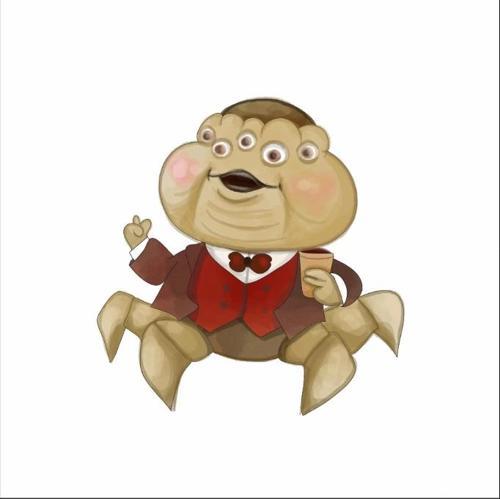 Dört Kollu Canavar Terri & Terry Stickerı