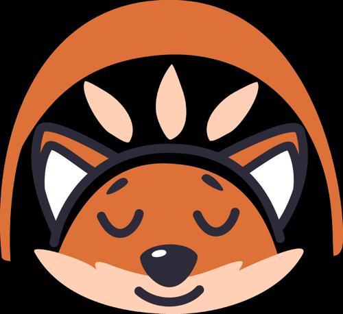 Gökkuşağının Altında Uyuyan Tilki