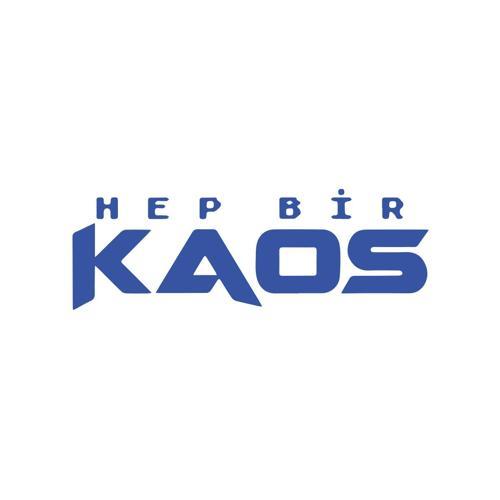 Hep Bir Kaos Sticker 17x17 Cm Mavi