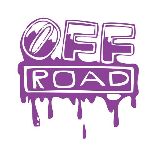 Offroad Sticker 17x17 Cm Mor