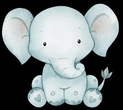 Oturan Fil Duvar Stickerı