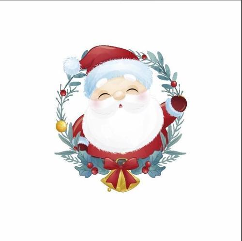 Noel Baba Duvar Sticker