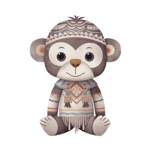 Maymun Duvar Stickerı