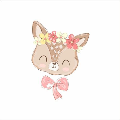 Sevimli Geyik Sticker