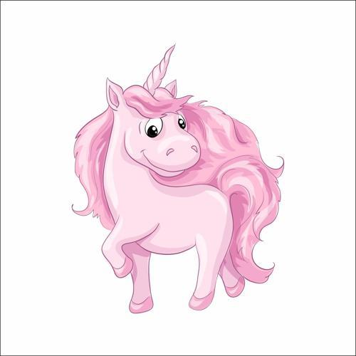 Sevimli Unicorn Sticker