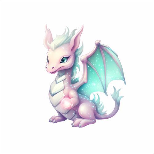 Sevimli Ejder Sticker 8