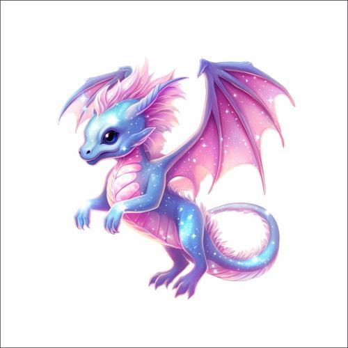 Sevimli Ejder Sticker 9